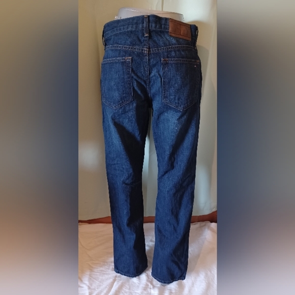 🍒 Tommy Hilfiger Straight Leg Blue Jeans - Picture 1 of 6